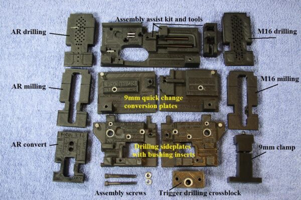 AR PRO Full Jig Kit for AR-15 80% Forgings
