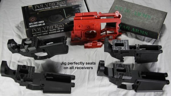 AR-15/10 Universal + Easy Jig Modifier Template Combo