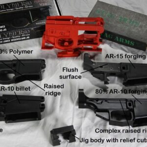 AR-15/10 Universal + Easy Jig Modifier Template Combo