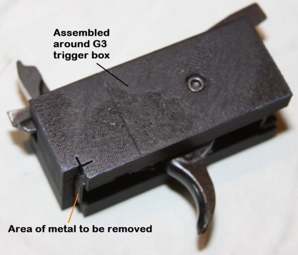 H&K Modification Jig for SEF Box to Convert Semi Receivers