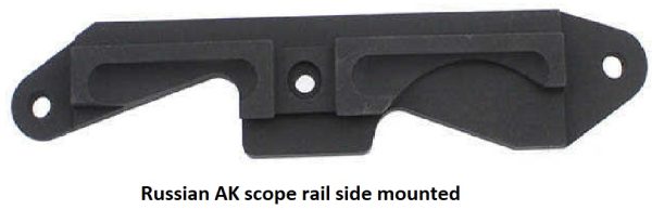 AK 47 / AK 74 side mounted scope rail installation template - Image 4