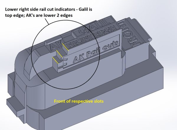 AK 47 / AK 74 Galil Class II Conversion Jig for select-fire ( full auto ) - not for 80% receiver blank - Image 9