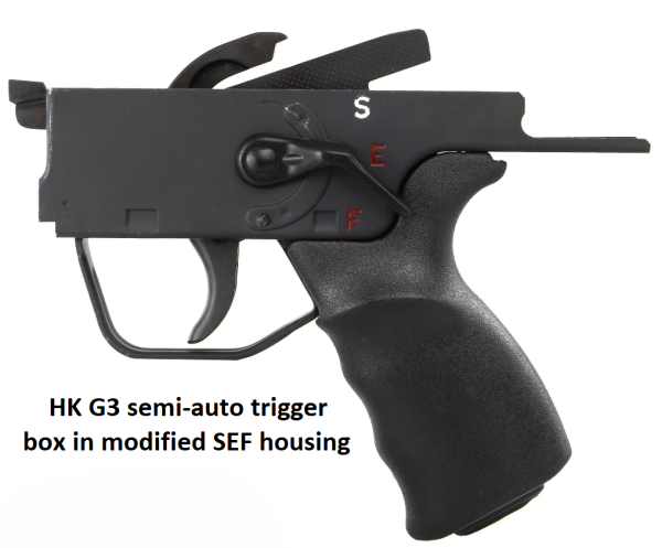 HK SEF modification Jig for select-fire ( full auto ) conversion of H&K 91, 93, 94 - Image 16