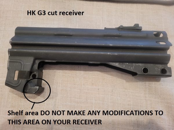 HK SEF modification Jig for select-fire ( full auto ) conversion of H&K 91, 93, 94 - Image 14