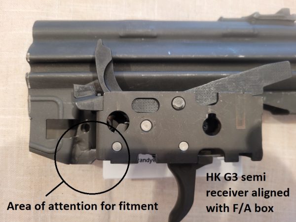HK SEF modification Jig for select-fire ( full auto ) conversion of H&K 91, 93, 94 - Image 15
