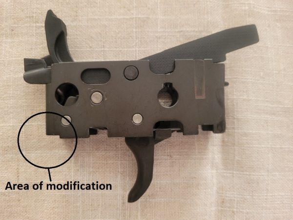 HK SEF modification Jig for select-fire ( full auto ) conversion of H&K 91, 93, 94 - Image 13