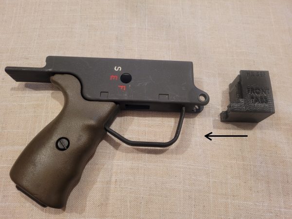 HK SEF modification Jig for select-fire ( full auto ) conversion of H&K 91, 93, 94 - Image 8